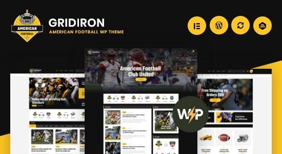 Gridiron | Chủ đề WordPress của đội bóng bầu dục Mỹ và NFL Superbowl