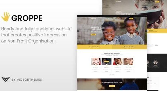 Groppe - Nonprofit WordPress Theme