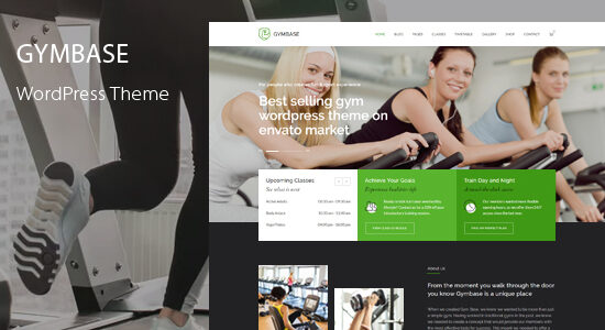 GymBase - Gym Fitness WordPress Theme