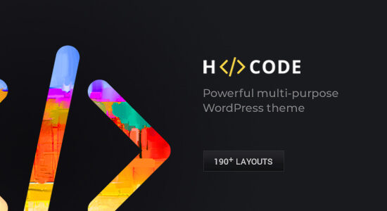 H-Code Responsive & Multipurpose WordPress Theme