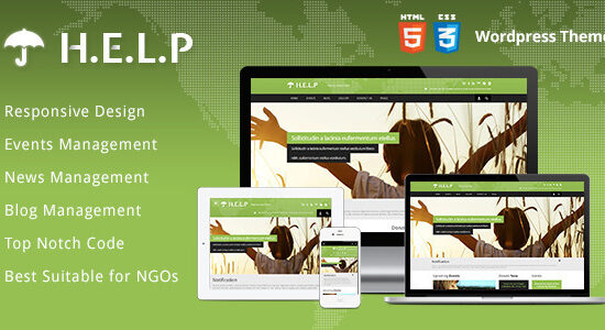 HELP - NGO Wordpress Theme