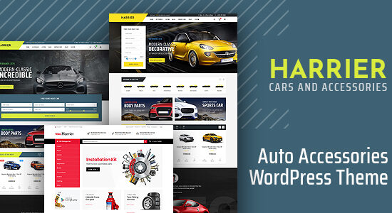 Harrier - Chủ đề WordPress về đại lý ô tô và ô tô