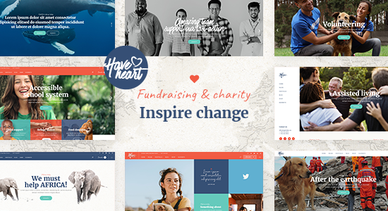 HaveHeart - Fundraising and Charity Theme