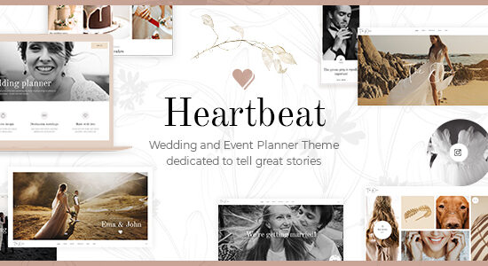 Heartbeat - Wedding and Event Planner WordPress Theme