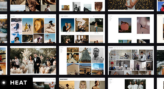 Heat - Responsive Photography WordPress Theme