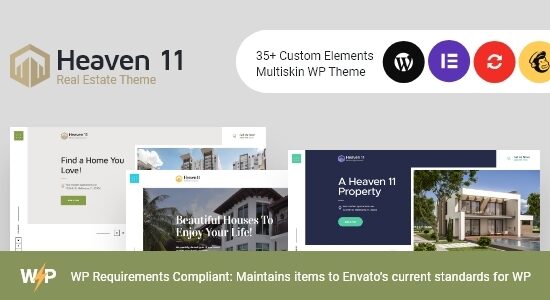 Heaven11 | Property & Apartment Real Estate WordPress Theme