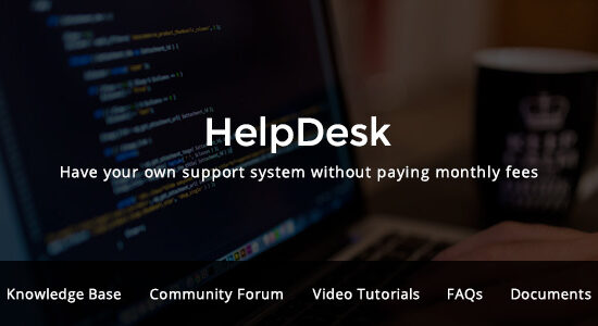 HelpDesk - WordPress Support Center Theme