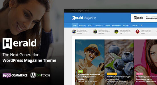 Herald - Newspaper & News Portal WordPress Theme