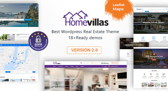 Home Villas | Real Estate WordPress Theme