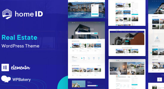 HomeID - Real Estate WordPress Theme