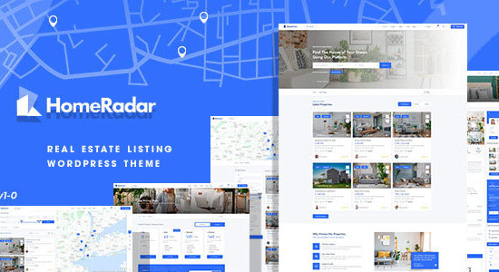 HomeRadar - Real Estate WordPress Theme