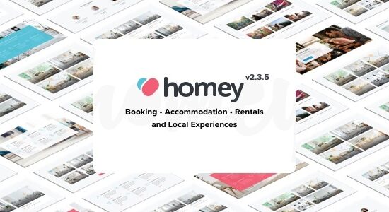 Homey - Booking and Rentals WordPress Theme