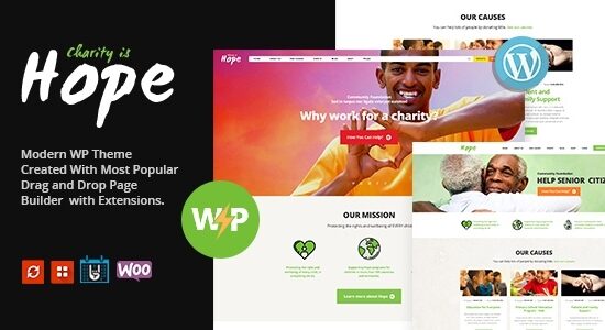 Hope | Non-Profit, Charity & Donations WordPress Theme + RTL