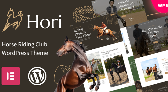 Hori - Horse Riding Club WordPress Theme