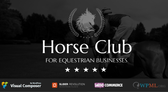 Horse Club - Chủ đề WordPress về cưỡi ngựa