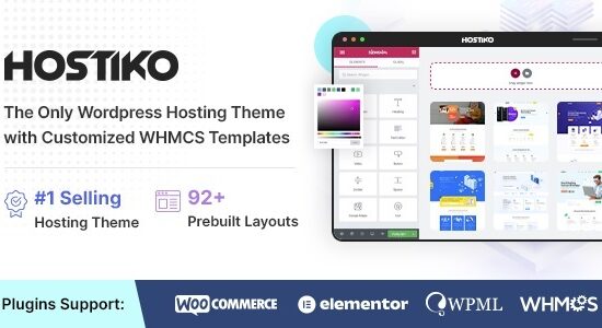 Hostiko - Hosting WordPress & WHMCS Theme