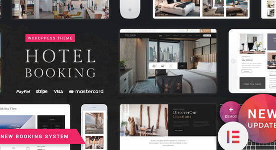 Hotel Booking - WordPress Theme