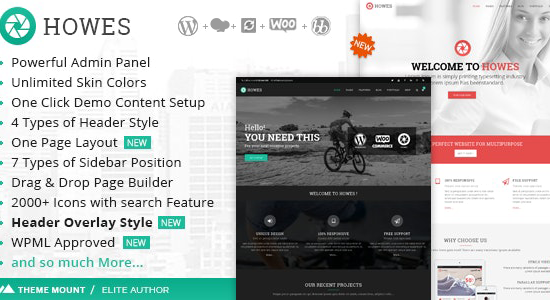 Howes | Chủ đề WordPress đa năng đáp ứng