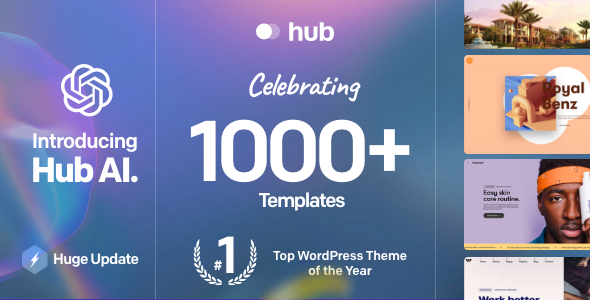 Hub - Responsive Multi-Purpose WordPress Theme