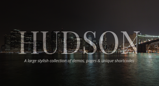 Hudson - Stylish Business Theme