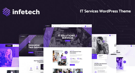 Infetech - Chủ đề WordPress về dịch vụ CNTT