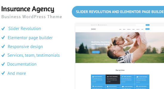 Insurance Agency - Business WP Theme