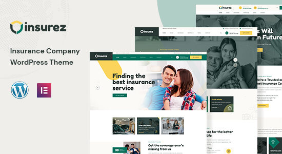 Insurez - Insurance Company WordPress Theme