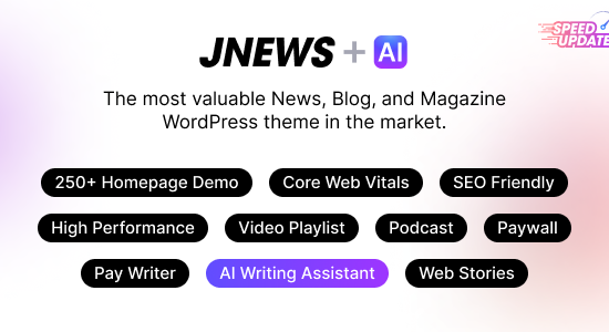 JNews - WordPress Newspaper Magazine Blog AMP Theme