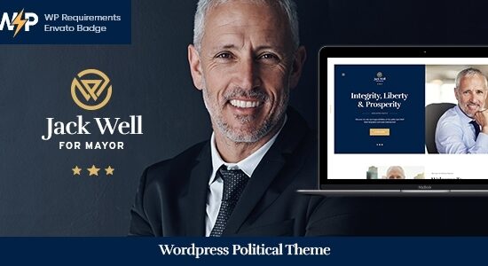 Jack Well | Elections Campaign & Political WordPress Theme