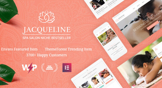 Jacqueline | Spa & Massage Salon Beauty Theme