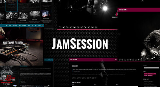 JamSession - Music WordPress Theme