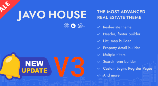 Javo House - Real Estate WordPress Theme