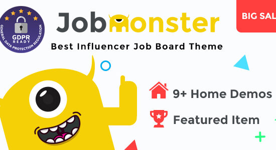 Jobmonster - Job Board WordPress Theme