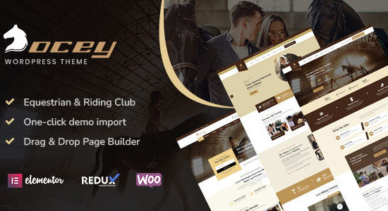 Jocey - Equestrian & Riding Club WordPress Theme