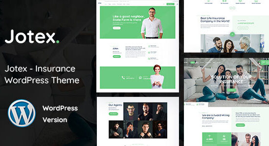 Jotex - Insurance WordPress Theme