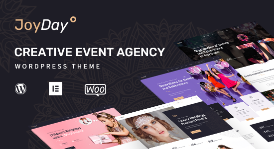 JoyDay - Chủ đề WordPress của Công ty sự kiện sáng tạo