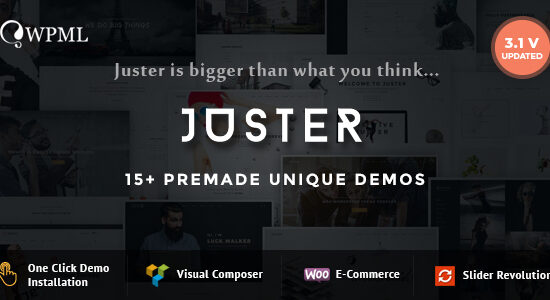 Juster - Multi-Purpose WordPress Theme