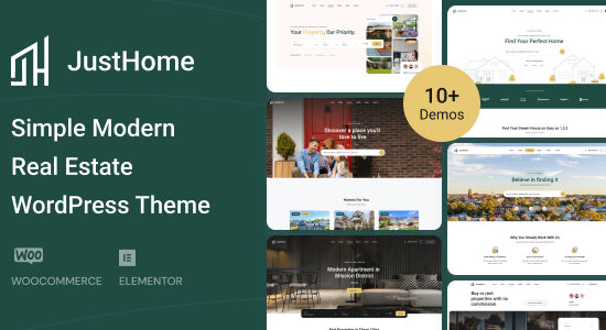 Justhome – Chủ đề WordPress về bất động sản