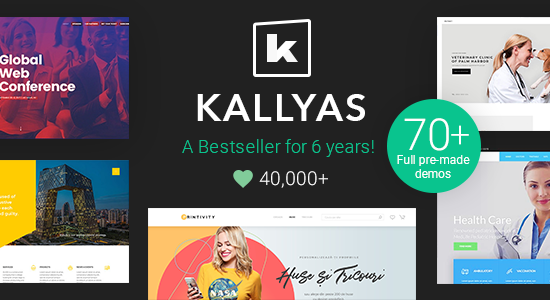 KALLYAS - Creative eCommerce Multi-Purpose WordPress Theme