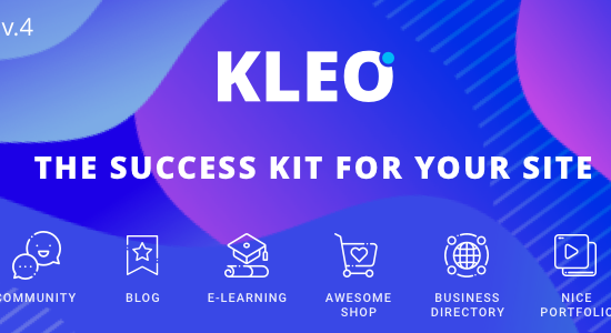 KLEO - Pro Community Focused, Multi-Purpose BuddyPress Theme