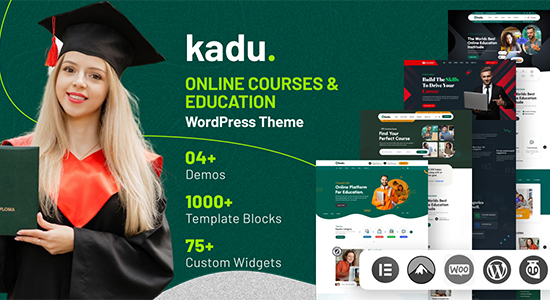 Kadu - Chủ đề WordPress về giáo dục