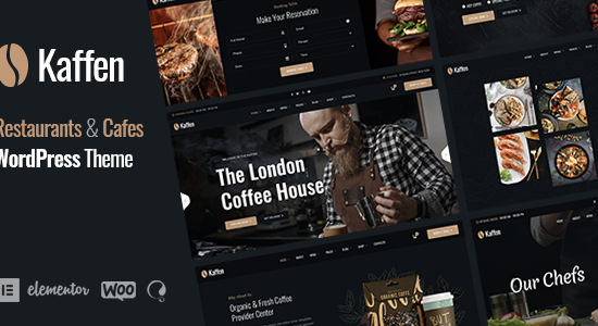 Kaffen - Chủ đề WordPress dành cho nhà hàng & quán cà phê