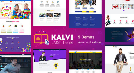 Kalvi - LMS Education WordPress Theme