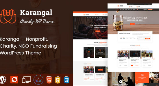Karangal - Chủ đề WordPress từ thiện