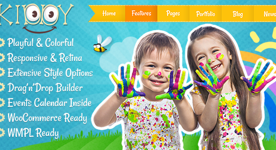 Kiddy - Children WordPress theme