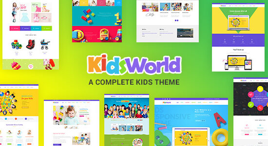 Kids Heaven - Children Education WordPress Theme