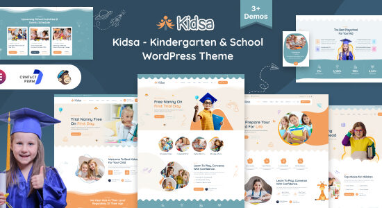 Kidsa - Chủ đề WordPress cho trường mẫu giáo và trường học