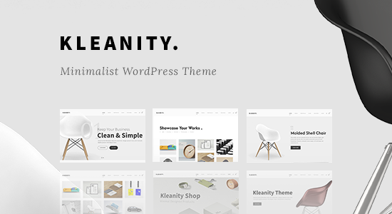 Kleanity - Minimalist WordPress Theme / Creative Portfolio