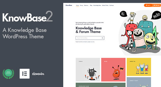 KnowBase - A Helpdesk & bbPress WordPress Theme