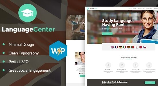 Language Center - Education Theme